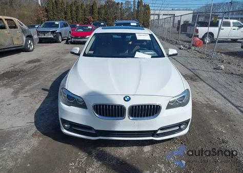 2016 BMW 528I xDrive из США, поврежденный, VIN WBA5A7C53GG150637